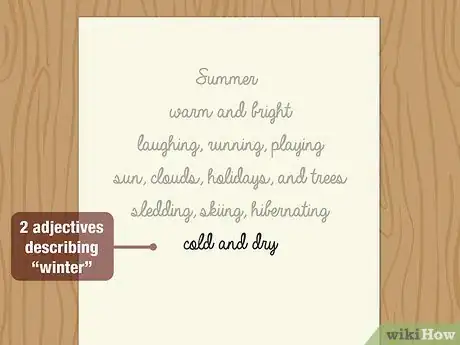 Image titled Write a Diamante Step 12