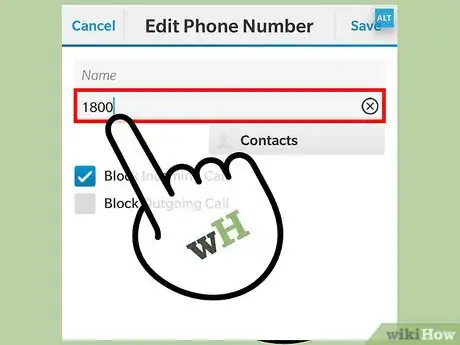 Image titled Block a Number on Blackberry Step 7