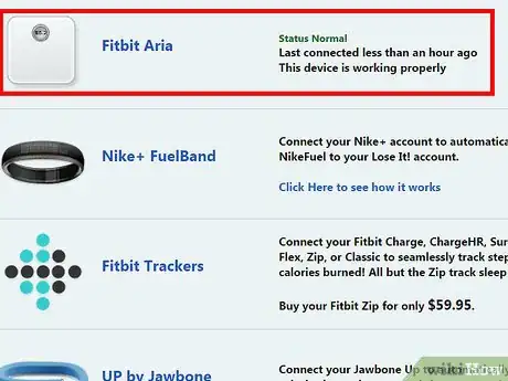 Image titled Sync Your Fitbit Data with Your Lose It! App Step 4