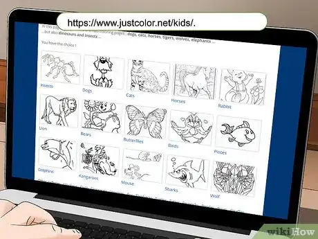 Image titled Print Kids Coloring Pages Step 1