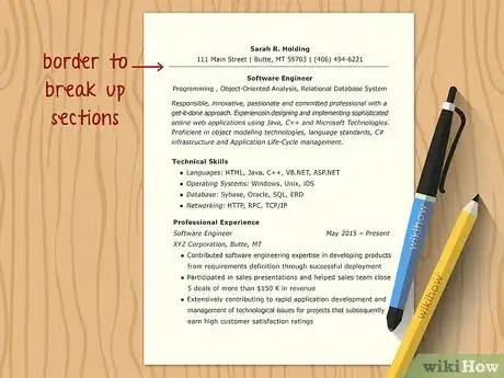 Image titled Format a Resume Step 14