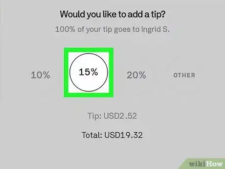 Image titled Tip on Postmates Step 3