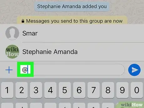 Image titled Tag Someone on WhatsApp on iPhone or iPad Step 5