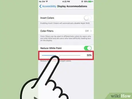Image titled Reduce White Point on an iPhone Step 6