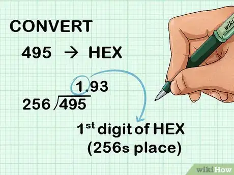 Image titled Convert from Decimal to Hexadecimal Step 4