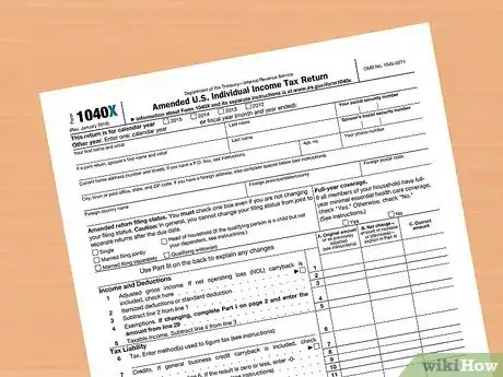 Image titled Amend a Federal Tax Return Step 2