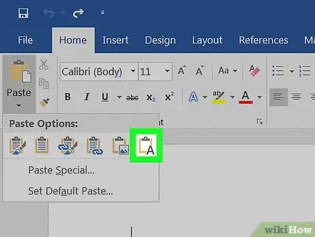 Image titled Convert Excel to Word Step 7