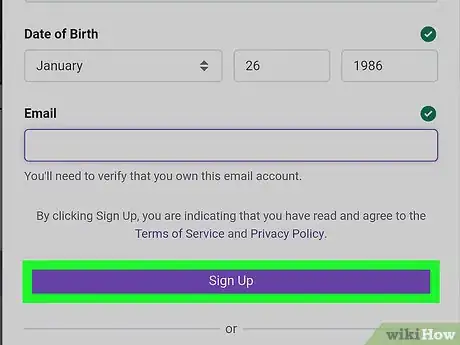 Image titled Join Twitch on Android Step 7
