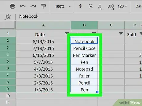 Image titled Protect Cells on Google Sheets on PC or Mac Step 3