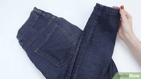 Image titled Roll Up Jeans Step 1