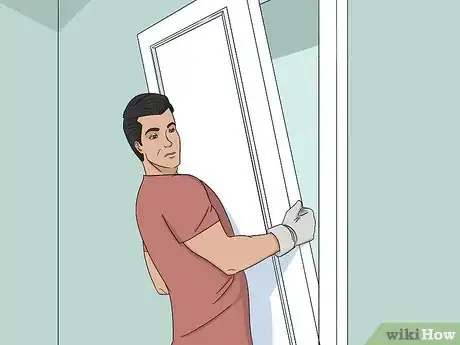 Image titled Fit a Door Step 1