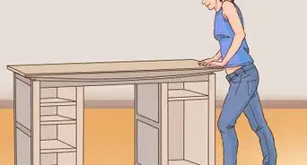 Move an Oak Desk By Yourself