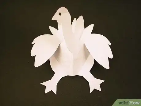 Image titled Make a Turkey Pop up Card (Robert Sabuda Method) Step 17