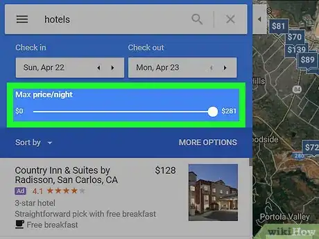 Image titled Show Hotels on Google Maps on PC or Mac Step 5