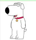 Draw Brian from Family Guy
