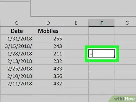 Image titled Add Days to a Date in Excel on PC or Mac Step 4