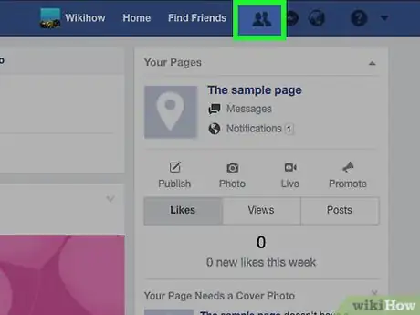 Image titled Cancel a Friend Request on Facebook Step 2