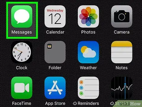 Image titled Add Shapes to iMessage Photos on iPhone or iPad Step 1