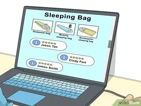 Image titled Buy a Sleeping Bag Step 12