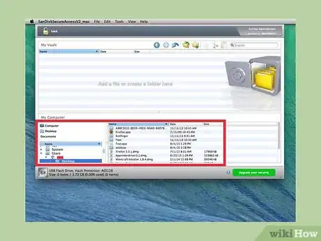 Image titled Protect Files in a Sandisk USB Flash Drive with Sandisk Secureaccess on Mac Step 9