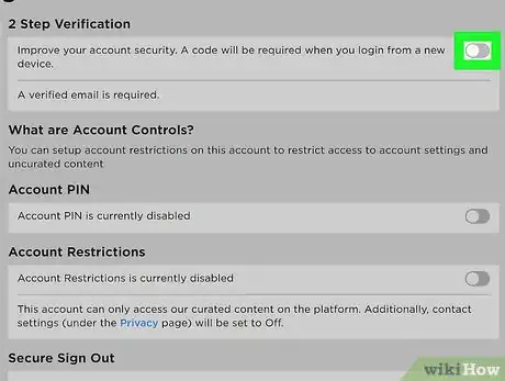 Image titled Get a Hacked ROBLOX Account Back Step 9