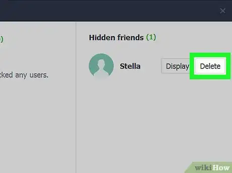 Image titled Delete LINE App Contacts on PC or Mac Step 6