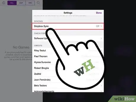 Image titled Sync GBA4iOS with Dropbox Step 13