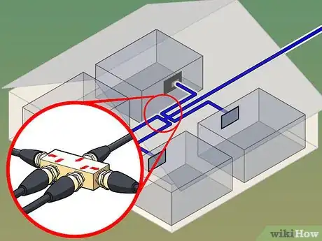 Image titled Install a 4 Way Splitter for Cable TV Step 12