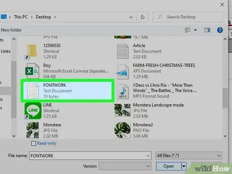 Image titled Use Fontwork Step 1
