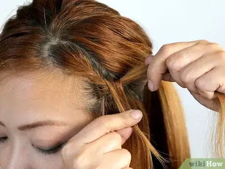 Image titled Do a French Braid Headband Step 5