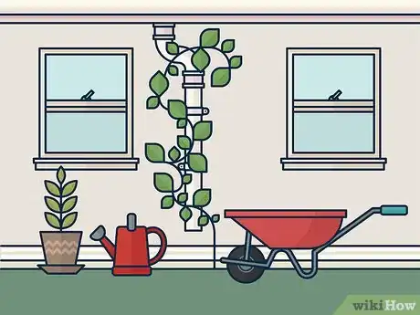 Image titled Hide Gutter Downspouts Step 8