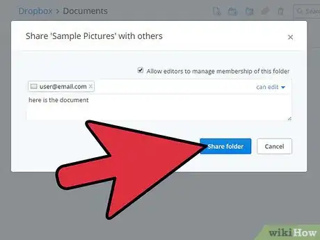 Image titled Share Photos and Music With Dropbox Step 9
