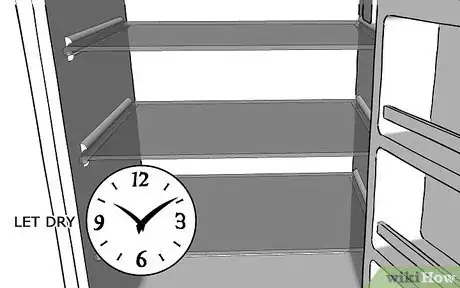 Image titled Cover Refrigerator Shelves in Plastic Wrap Step 4