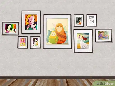 Image titled Decorate Living Room Walls Step 4