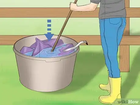 Image titled Wash a Horse Rug Step 2