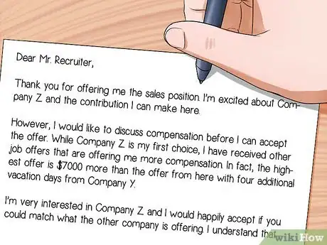 Image titled Write a Salary Negotiation Letter Step 8