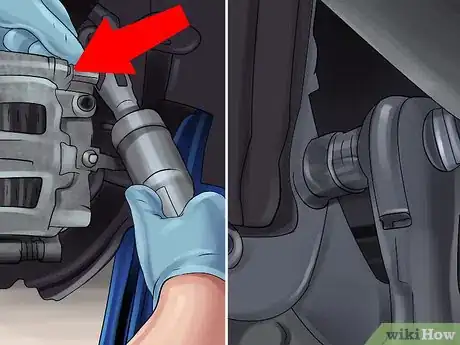 Image titled Install the Front Rotors and Brake Pads on Nissan Sentra 2.0L SR 2010 Step 5