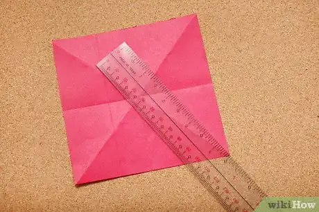 Image titled Cut a Equilateral Triangle from a Square of Paper Step 4