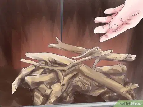 Image titled Build a Fire in a Woodburning Heater Step 5