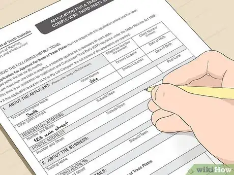 Image titled Get Trade Plates Step 5