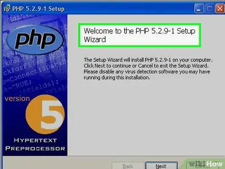 Image titled Install the PHP Engine on Your Windows PC Step 2
