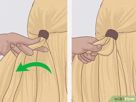 Image titled Make a Half‐Up Fishtail Ponytail Step 6