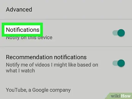 Image titled Turn Off Recommended Notifications on YouTube Music on Android Step 4