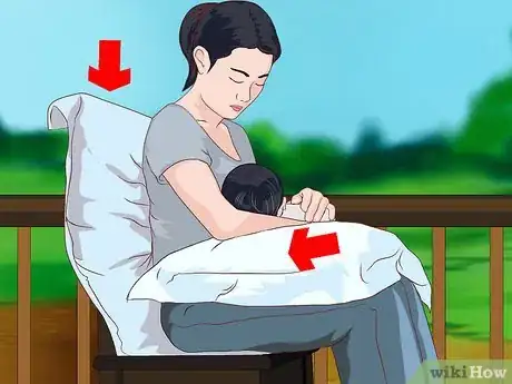 Image titled Avoid Sore Nipples While Breast Feeding Step 3