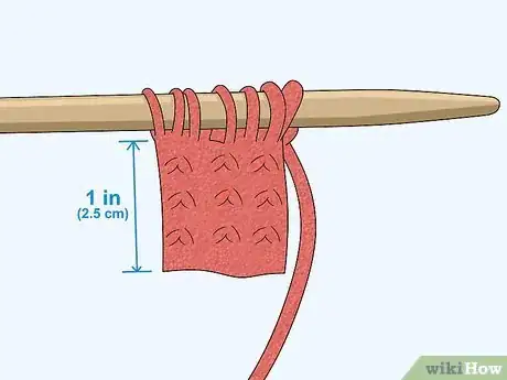 Image titled Knit Jewelry with Yarn Step 6