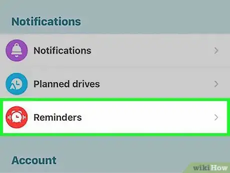 Image titled Get Child Reminders on Waze for iPhone Step 4