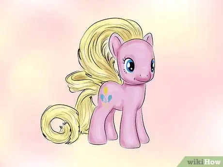 Image titled Make a My Little Pony Custom with Sharpie Markers Step 1