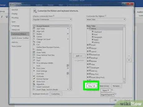 Image titled Make a Menu in Word Step 2
