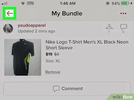 Image titled Bundle on Poshmark on iPhone or iPad Step 5
