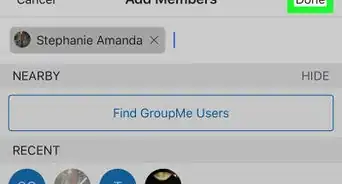 Add a Member on Groupme on iPhone or iPad